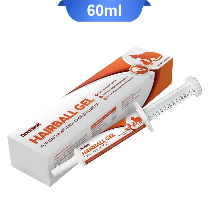Hairball-Gel- ژل گربه بونست برای کاهش تشکیل گلوله مویی طعم پنیر