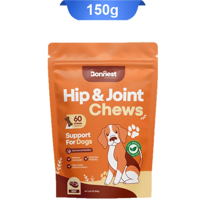 Hip--Joint-Chews1- مکمل جویدنی سگ بونست برای مفاصل و ران