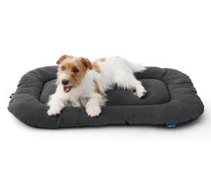 تشک سگ و گربه جنس پارچه مبلی لطیف و با دوام رنگ خردلی