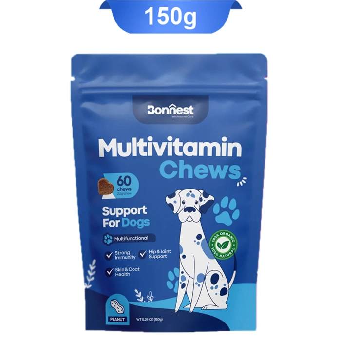 Multivitamin-Chews-1- مکمل جویدنی سگ بونست مدل مولتی ویتامین