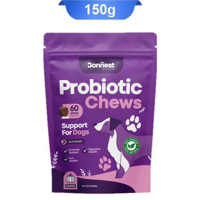 Probiotic-Chews- مکمل جویدنی سگ بونست پروبیوتیک برای تقویت روده