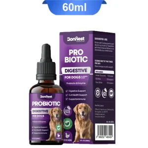 قطره پروبیوتیک سگ بونست برای بهبود عملکرد گوارش طعم مرغ