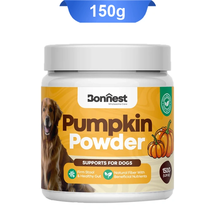 Pumpkin-Powder- پودر کدو تنبل سگ بونست برای بهبود عملکرد روده