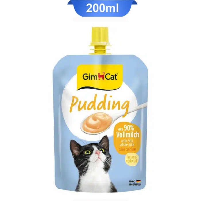 latte2 پودینگ بچه گربه حاوی شیر و کلسیم جیم کت (GimCat) وزن 150 گرم کد 107010 - Image 1