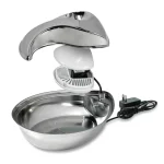 آبخوری اتوماتیک پایونیر سگ و گربه از جنس استیل ضد زنگ دارای تصفیه آب ظرفیت 1/7 لیتر کد 106365 Pioneer Pet - Image 2