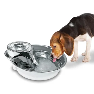 آبخوری اتوماتیک پایونیر سگ و گربه از جنس استیل ضد زنگ دارای تصفیه آب