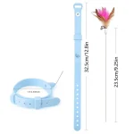 قلاده و اسباب بازی چندکاره گربه دارای پر و زنگوله - Image 2