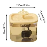 آبخوری اتوماتیک سگ و گربه دارای تصفیه آب ظرفیت 1 لیتر مدل اسکارلت - Image 2