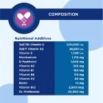 شربت مکمل مولتی ویتامین سگ تی آر ام مدل مولتی ویت کمپلکس حجم 200 میلی لیتر TRM Multivit Complex - تصویر 2