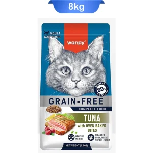 غذای خشک گربه بالغ ونپی طعم ماهی تن