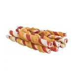 تشویقی دندانی سگ تریکسی دورپیچ مرغ طعم باربیکیو وزن 80 گرم Trixie Denta Fun Chewing Rolls - Image 2