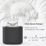 آبخوری اتوماتیک گربه مدل wf007L حاوی فیلتر و ظرفیت 4 لیتر (وارداتی) Automatic Pet Water Fountain - تصویر 7