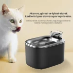 آبخوری اتوماتیک گربه مدل wf007L حاوی فیلتر و ظرفیت 4 لیتر (وارداتی) Automatic Pet Water Fountain - تصویر 8