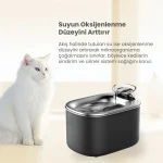 آبخوری اتوماتیک گربه مدل wf007L حاوی فیلتر و ظرفیت 4 لیتر (وارداتی) Automatic Pet Water Fountain - تصویر 10
