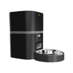 ظرف غذا اتوماتیک گربه و سگ مدل QQ002 ظرفیت 6 لیتر کد 106386 Automatic Pet Feeder