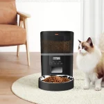 ظرف غذا اتوماتیک گربه و سگ مدل QQ002 ظرفیت 6 لیتر کد 106386 Automatic Pet Feeder - Image 7