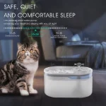 آبخوری اتوماتیک گربه مدل wf006 ظرفیت 2.8 لیتر کد 106382 Automatic Pet Water Fountain - Image 8