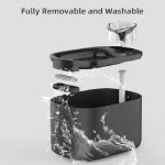 آبخوری اتوماتیک گربه مدل wf007L ظرفیت 4 لیتر Automatic Pet Water Fountain - Image 6