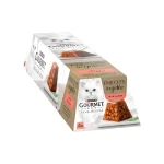 دسر تیکه ای گربه گورمت مدل رولیشنز طعم ماهی سالمون وزن 4*57 گرم Gourmet Revelations