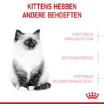 غذا خشک بچه گربه رویال کنین مدل کیتن طعم مرغ وزن 1 کیلوگرم (زیپ کیپ فله) Royal Canin kitten - Image 2