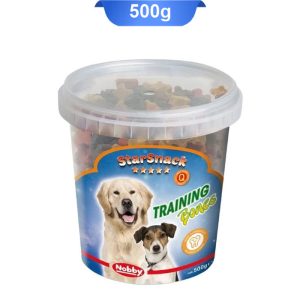 تشویقی سگ نوبی سطلی طعم میکس مرغ و سیرابی و گوشت گاو