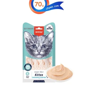 بستنی بچه گربه ونپی طعم مرغ و ماهی کاد مدل کیتن