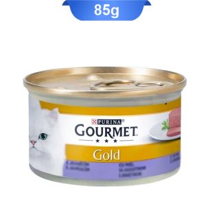 کنسرو گورمت گربه بالغ طعم گوشت بره