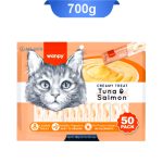 بستنی گربه ونپی طعم ماهی تن و سالمون