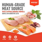 تشویقی گربه ونپی طعم مرغ و کت نیپ مدل کرانچی مغزدار وزن 60 گرم Wanpy Crunchy Pockets Catnip - Image 4
