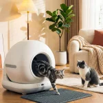 ظرف خاک اتوماتیک گربه با قابلیت تمیز شونده وارداتی - Image 2