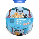 کنسرو گربه بالغ پابلو پته طعم مرغ و اردک (پرمیوم) وزن 200 گرم Pablo - Image 2