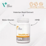 کپسول مکمل سگ و گربه وت اکسپرت برای تقویت سیستم ایمنی بدن 60 عددی Vet Expert VetoMune - Image 4