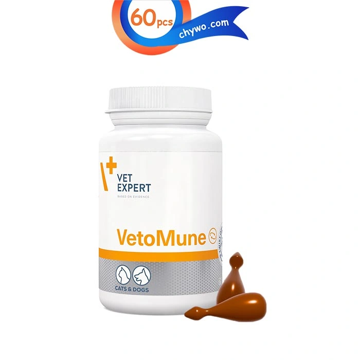 -Vet-----Expert---VetoMune- (6) کپسول مکمل سگ و گربه وت اکسپرت برای تقویت سیستم ایمنی بدن