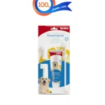 ست خمیر دندان و مسواک سگ بایولاین طعم پرتقال وزن 100 گرم Bioline toothpaste with Orange Flavor