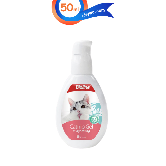 bioline-ch-n-06 ژل کت نیپ گربه بایولاین محرک بازی 50 میلی لیتر Catnip Gel Invigorating - Image 1