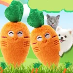 اسباب بازی سگ مدل هویج دارای سوتک - Image 2