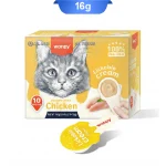 بستنی قاشقی گربه ونپی طعم مرغ وزن 16 گرم تکی Wanpy Lickable Cream