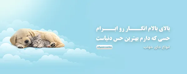انواع جای خواب حیوانات در پت شاپ چیوو