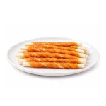 تشویقی سگ ونپی دورپیچ مرغ مدل روهاید 10 عددی وزن 85 گرم Wanpy Chicken Jerky & Rawhide - تصویر 2