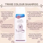 شامپو تریکسی سگ با موهای سفید و روشن وزن 250 میلی لیتر Trixie Color Shampoo - تصویر 2