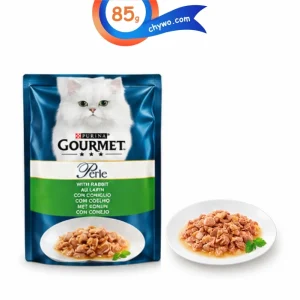 پوچ گربه بالغ گورمت پورینا طعم خرگوش