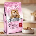 غذای خشک بچه گربه پولر طعم مرغ و ماهی مدل کیتن