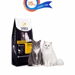 غذای خشک گربه بالغ لوکا طعم مرغ و برنج